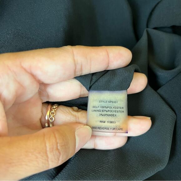 Shades of Blonde Black Grommet Romper - Picture 9 of 9